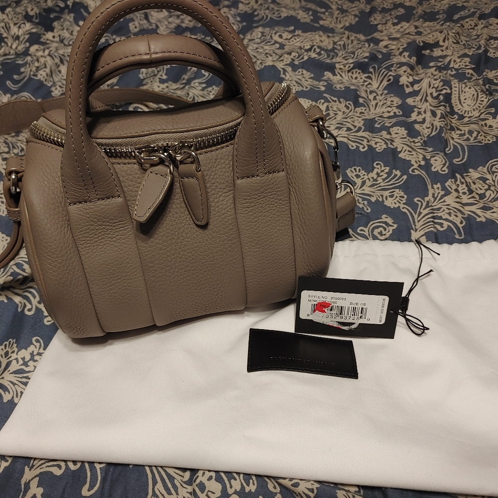 Alexander Wang mini rockie mink grey